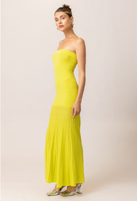 Strapless Maxi Dress by Line and Dot