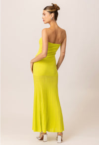 Strapless Maxi Dress by Line and Dot