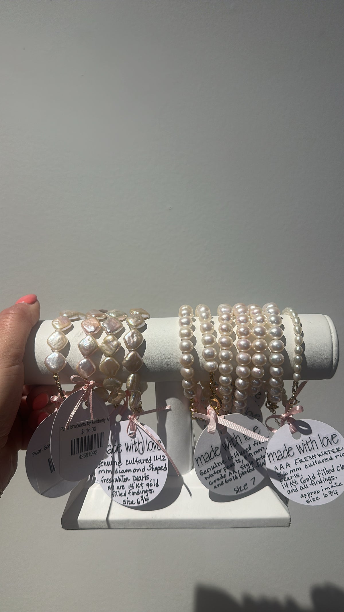 Pearl Bracelets by Kimberly Aman