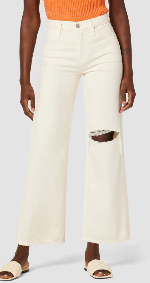 High Rise Wide Leg Jeans by Hudson Jeans
