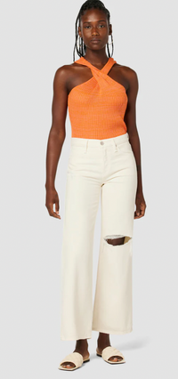 High Rise Wide Leg Jeans by Hudson Jeans