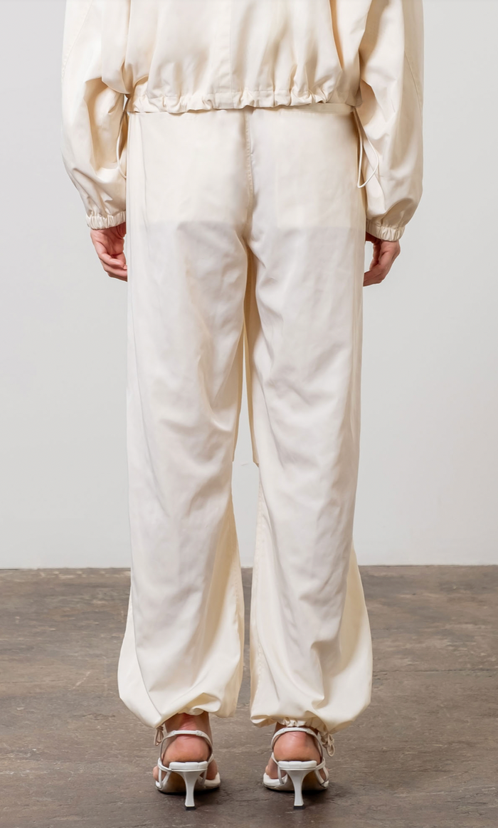 Cargo Drawstring Pants by Moon River