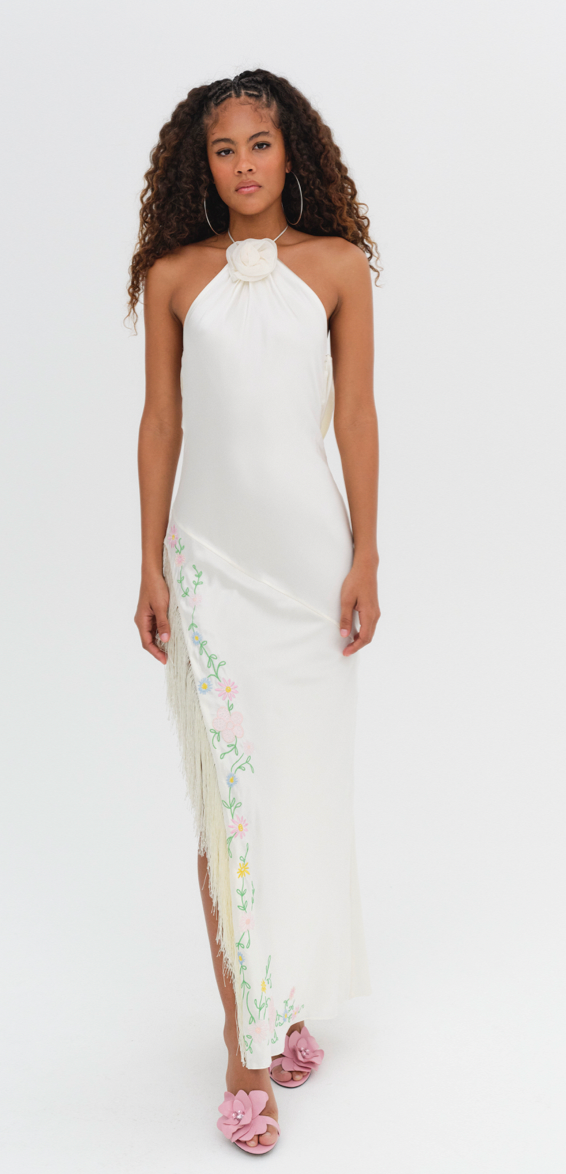 Silk Tina Maxi Dress by For Love and Lemons East Coast Ivy Boutique Silk Tina Maxi Dress by For Love and Lemons East Coast Ivy Boutique