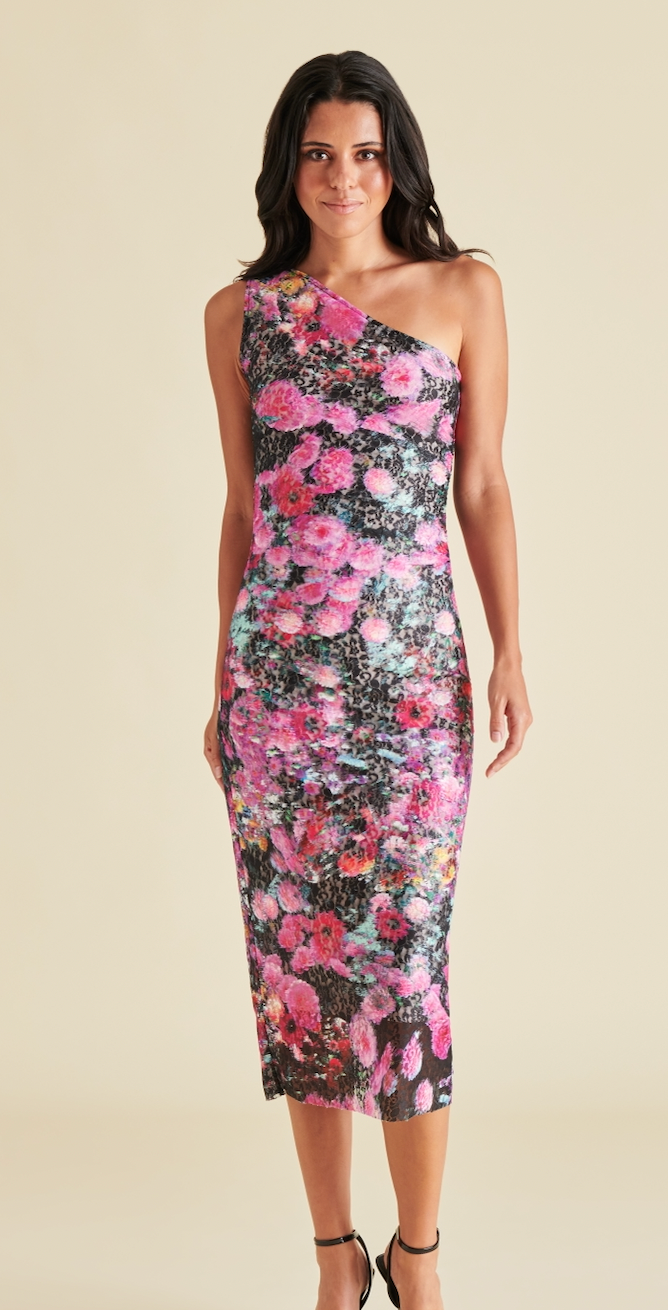 Sacha One Shoulder Dress by Steve Madden