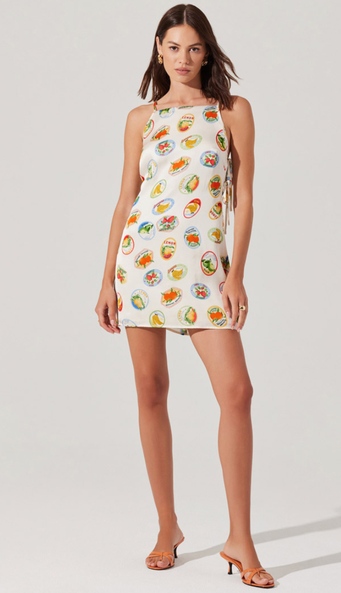 Samira Fruit Cocktail Mini Dress by ASTR the Label