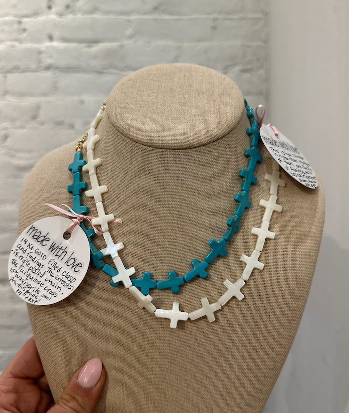 Cross Necklaces by Kimberly Aman