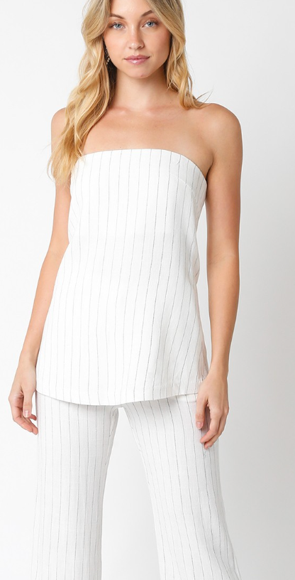 Charlie Strapless Top