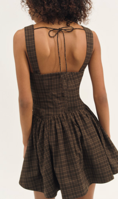 Ginny Plaid Mini Dress by For Love and Lemons