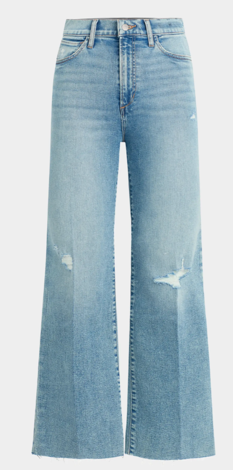 The Blake Cropped Wide Leg with Cut Hem by Joe's Jeans