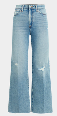 The Blake Cropped Wide Leg with Cut Hem by Joe's Jeans
