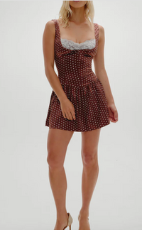 Enchantment Polka Dot Mini Dres by Frankie's Bikins