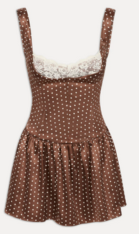 Enchantment Polka Dot Mini Dres by Frankie's Bikins