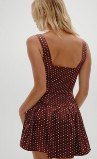 Enchantment Polka Dot Mini Dres by Frankie's Bikins