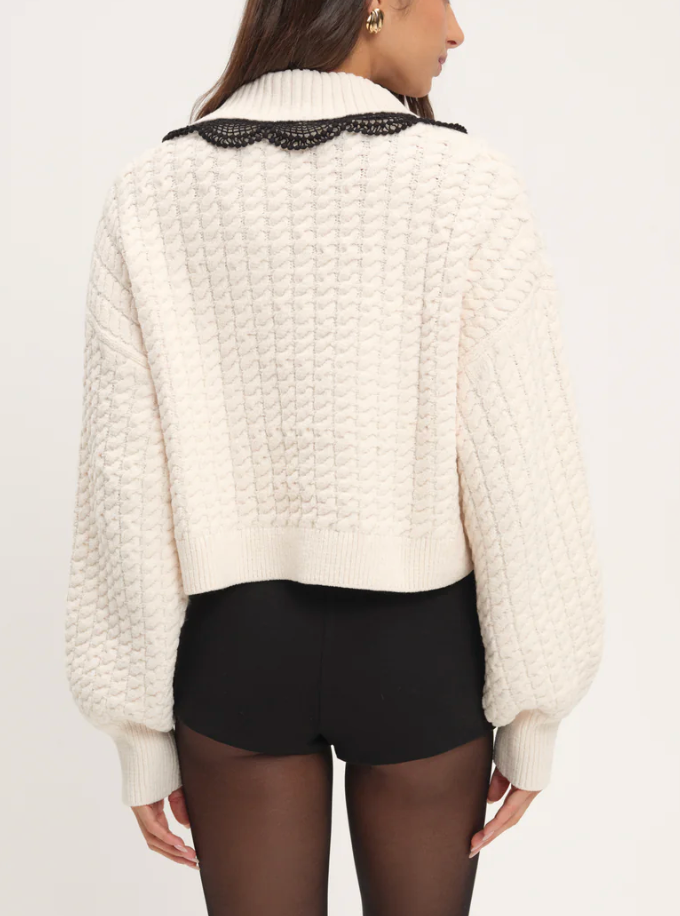 Tierra Knit Sweater by For Love and Lemons