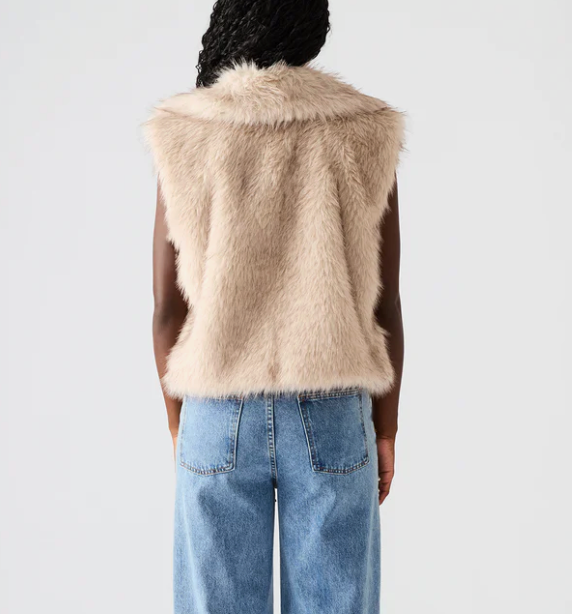 Safira Faux Fur Jacket by Steve Madden