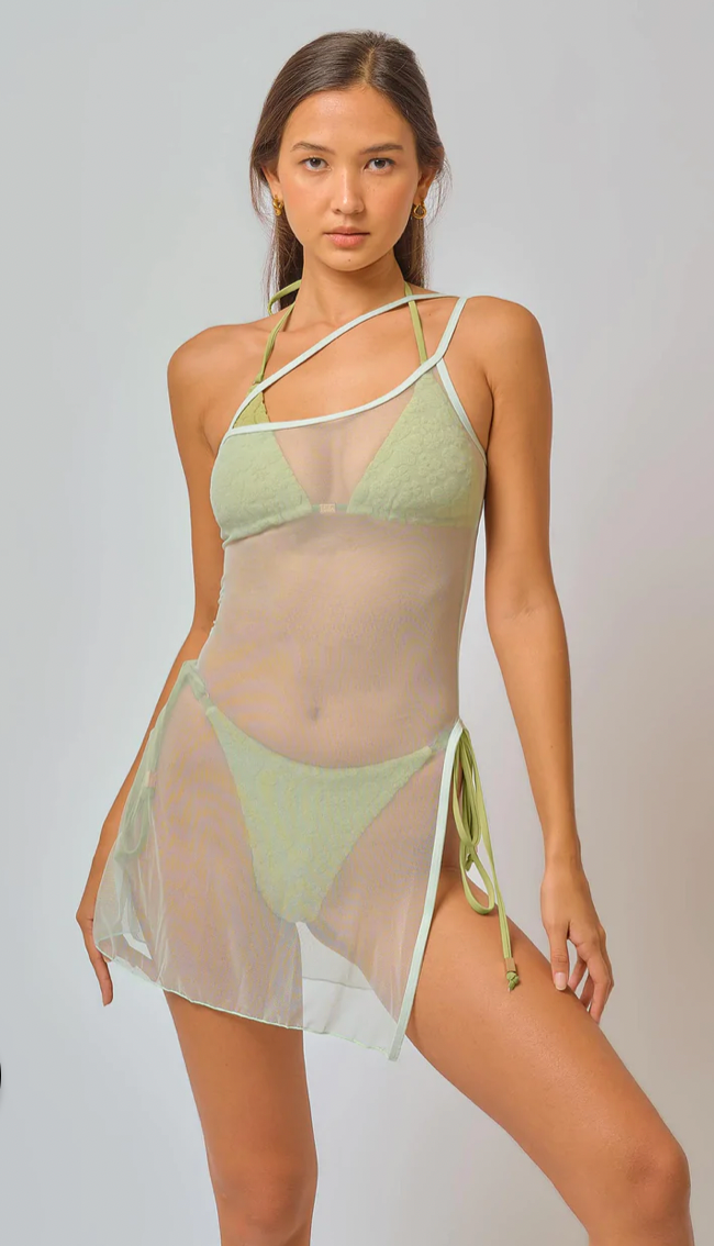 Blackbough Swimsuit Coverup in Green