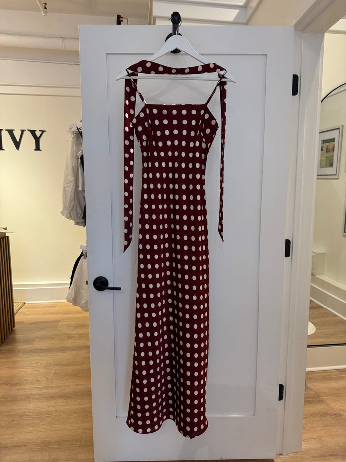 Polka Dot Maxi Dress by Lucy Paris