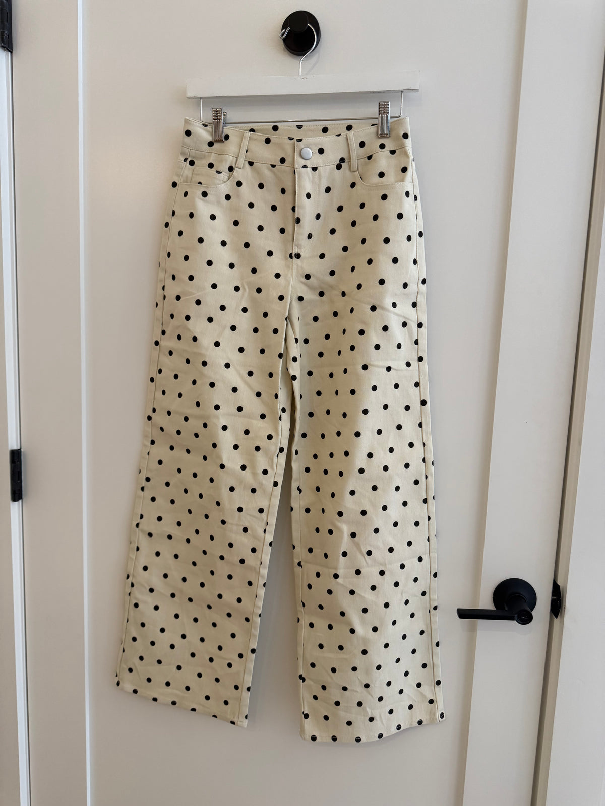Mid rise Polka Dot Pants