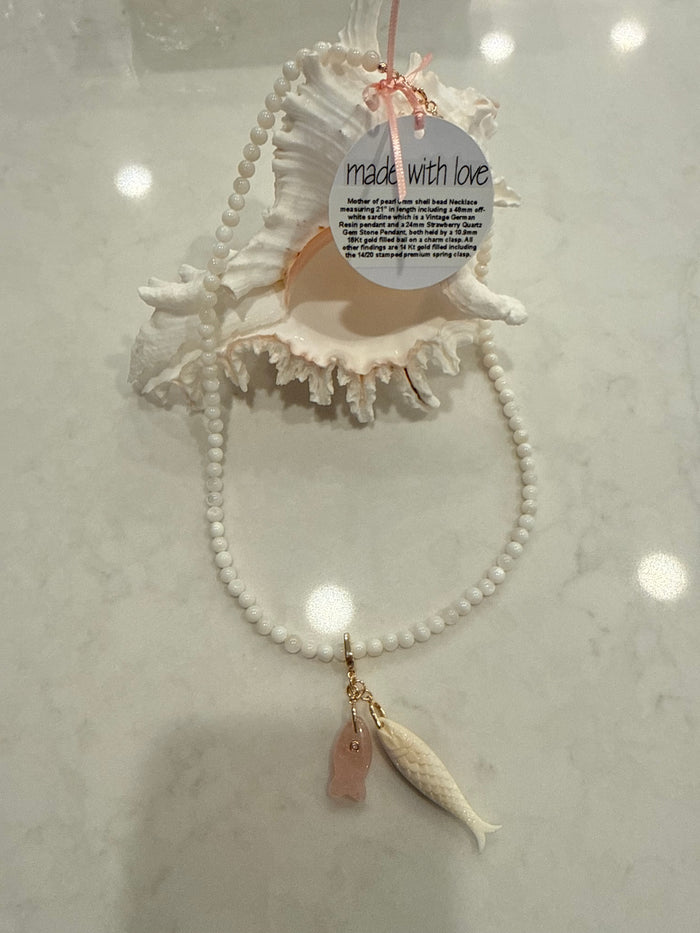 Fish Necklace by Kimberly Aman