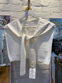 Knotted Sweater Shawl