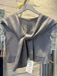 Knotted Sweater Shawl