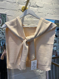 Knotted Sweater Shawl