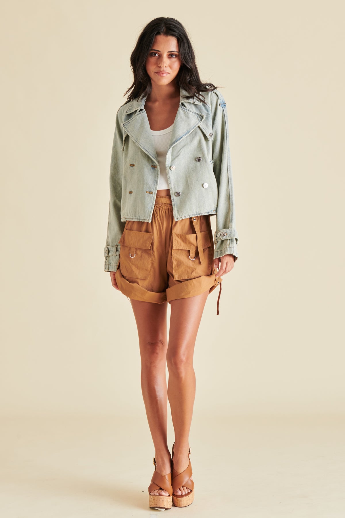 Sirus Denim Jacket by Steve Madden