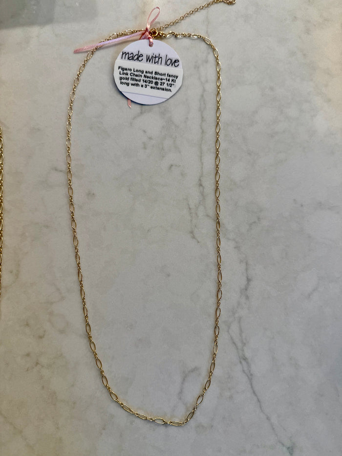 Figaro Link Chain Necklace by Kimberly Aman