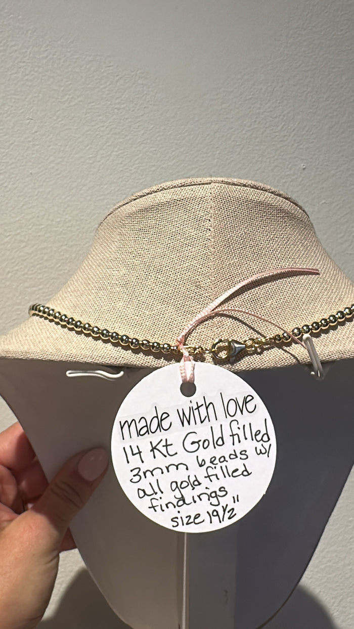 Gold Filled Necklace by Kimberly Aman