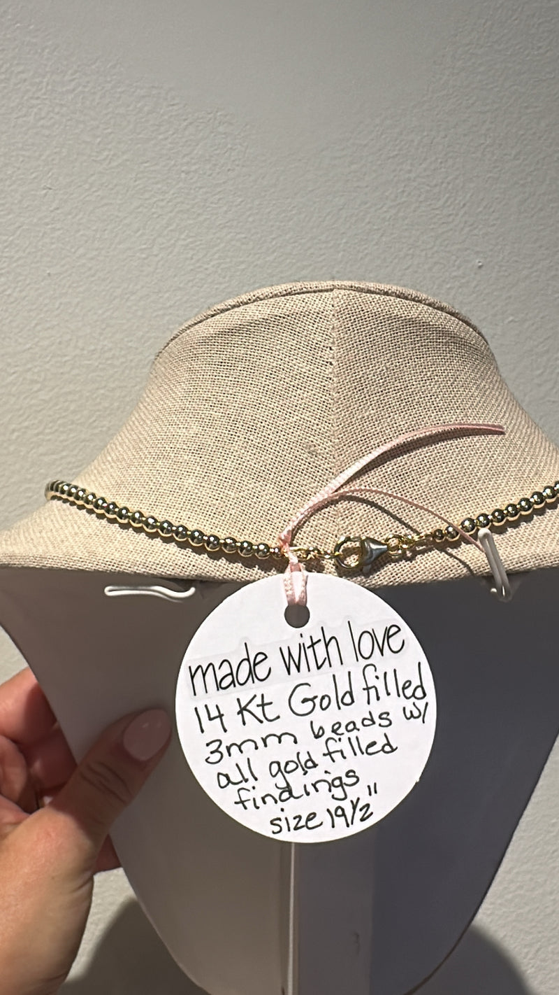Gold Filled Necklace by Kimberly Aman
