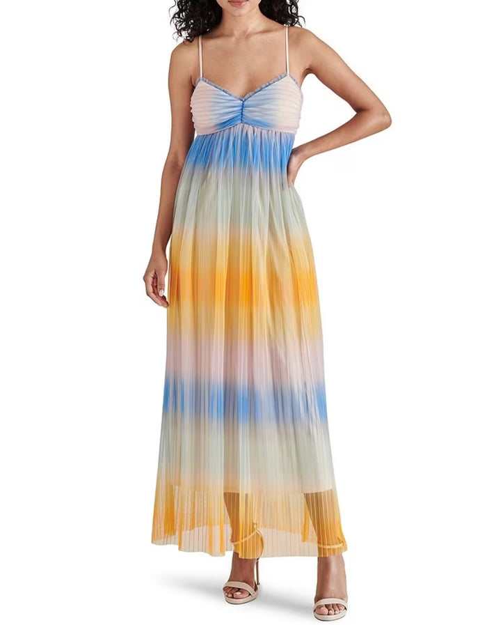 Rainbow Maxi Dress by Steve Madden