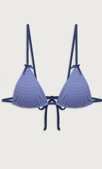 Blue Striped Swimwear Set by Frankies Bikinis