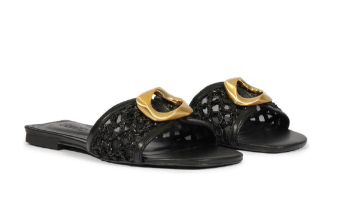 Black Sandals by Schutz