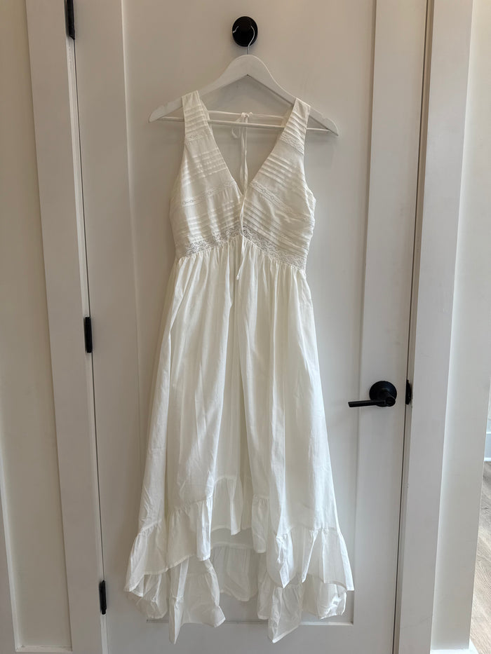 Miah White Lace Maxi Dress by Steve Madden