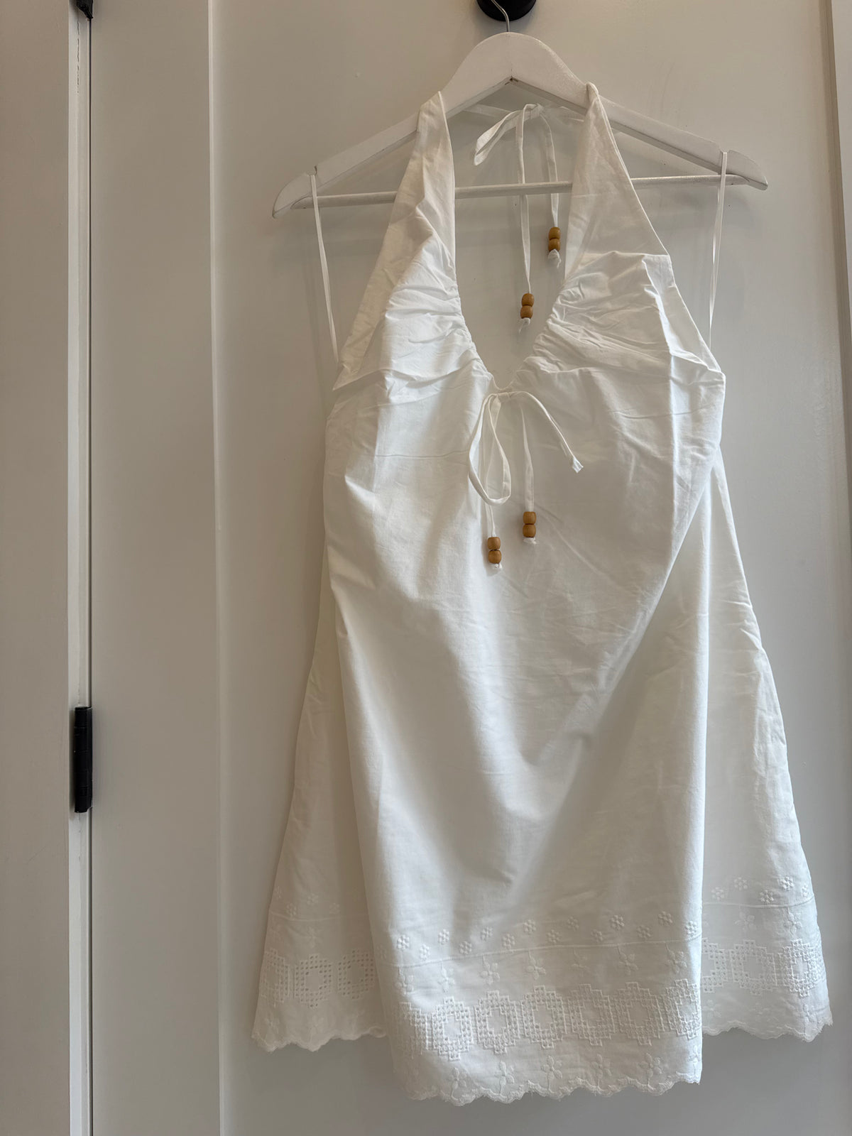 Adana White Mini Dress by Steve Madden