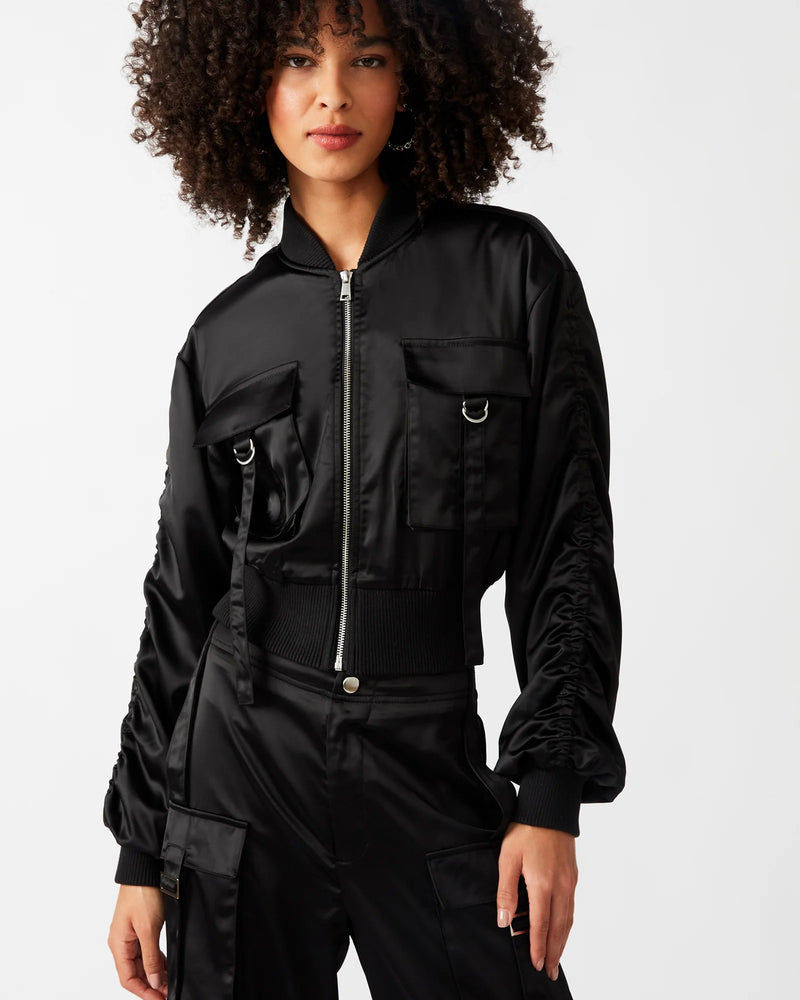 Steve Madden Silky Motto Jacket