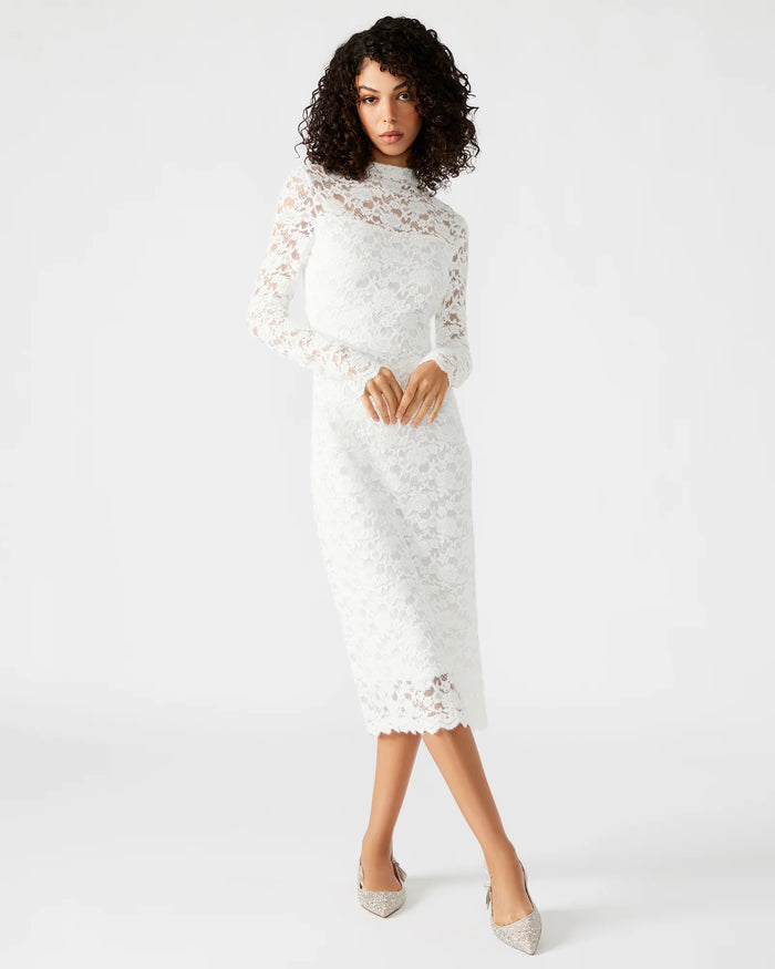 Vivienne Dress in White or Black by Steve Madden