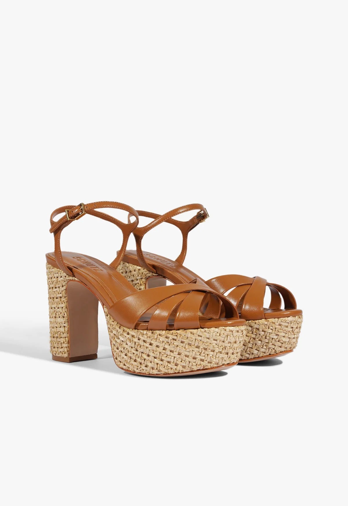 Keefa Raffia Heel by Schutz