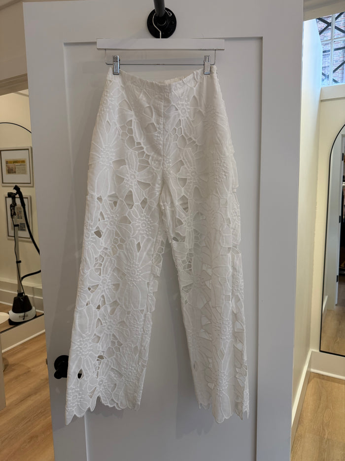 Jane Eyelet Pant by Lucy Paris
