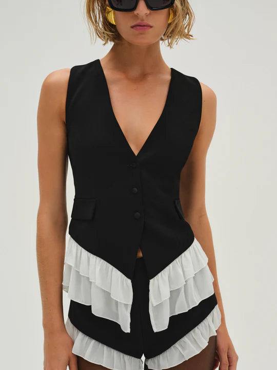 Noemie Vest by For Love and Lemons