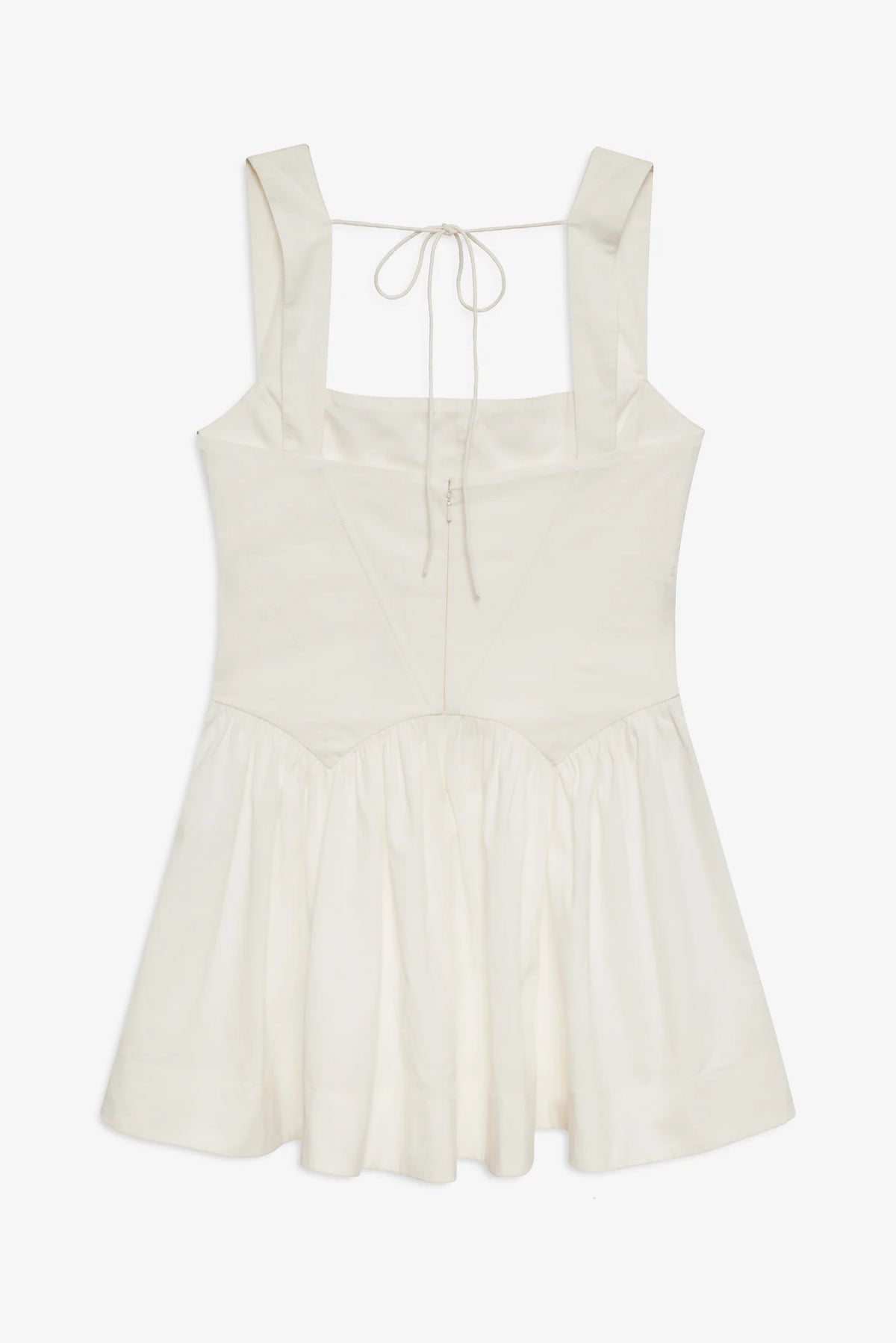 Chloe White Drop Waist Mini Dress by For Love and Lemons