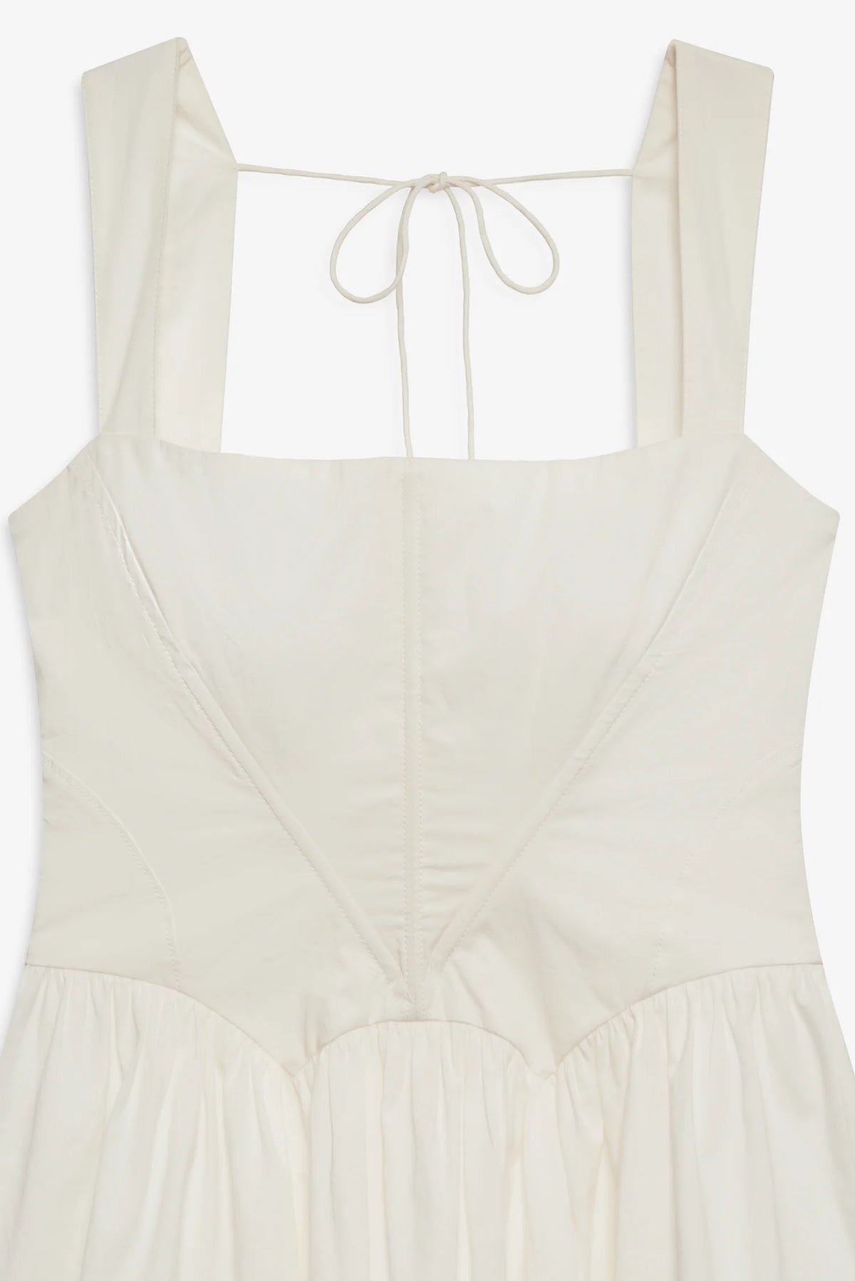 Chloe White Drop Waist Mini Dress by For Love and Lemons