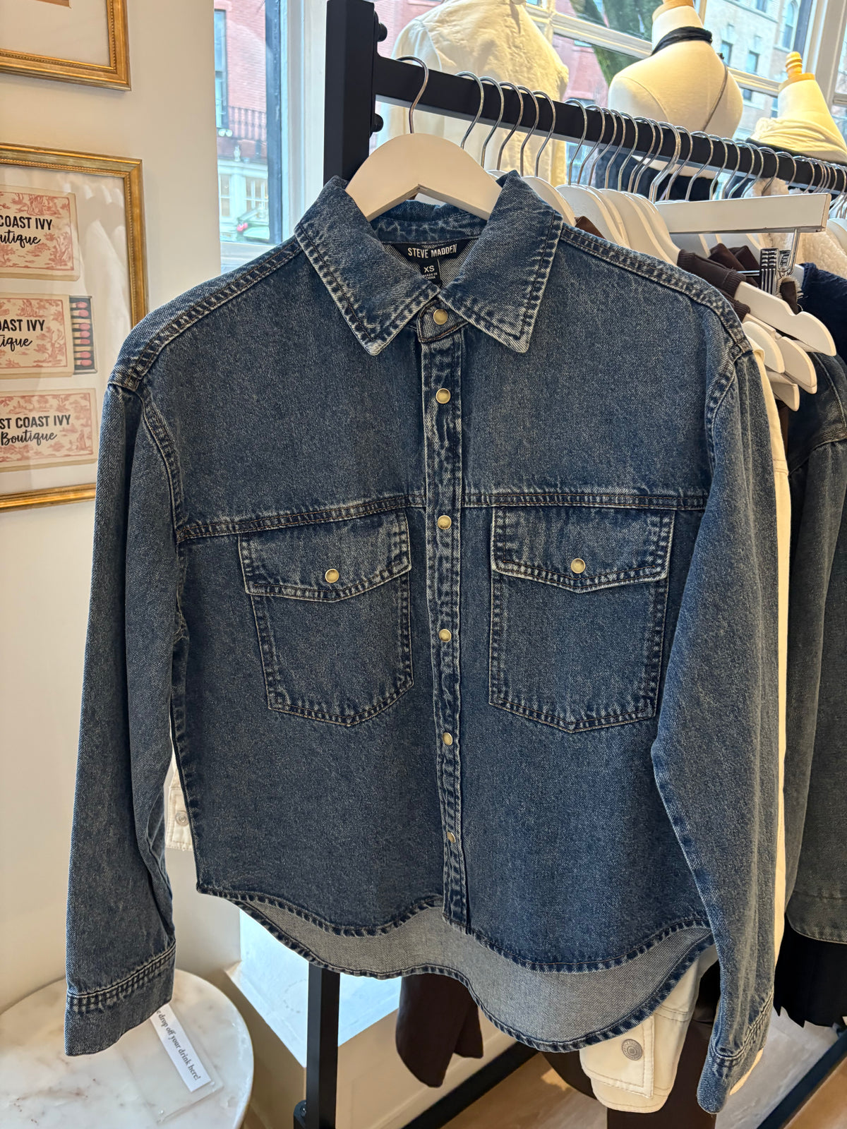 Denim Jacket by Steve Madden