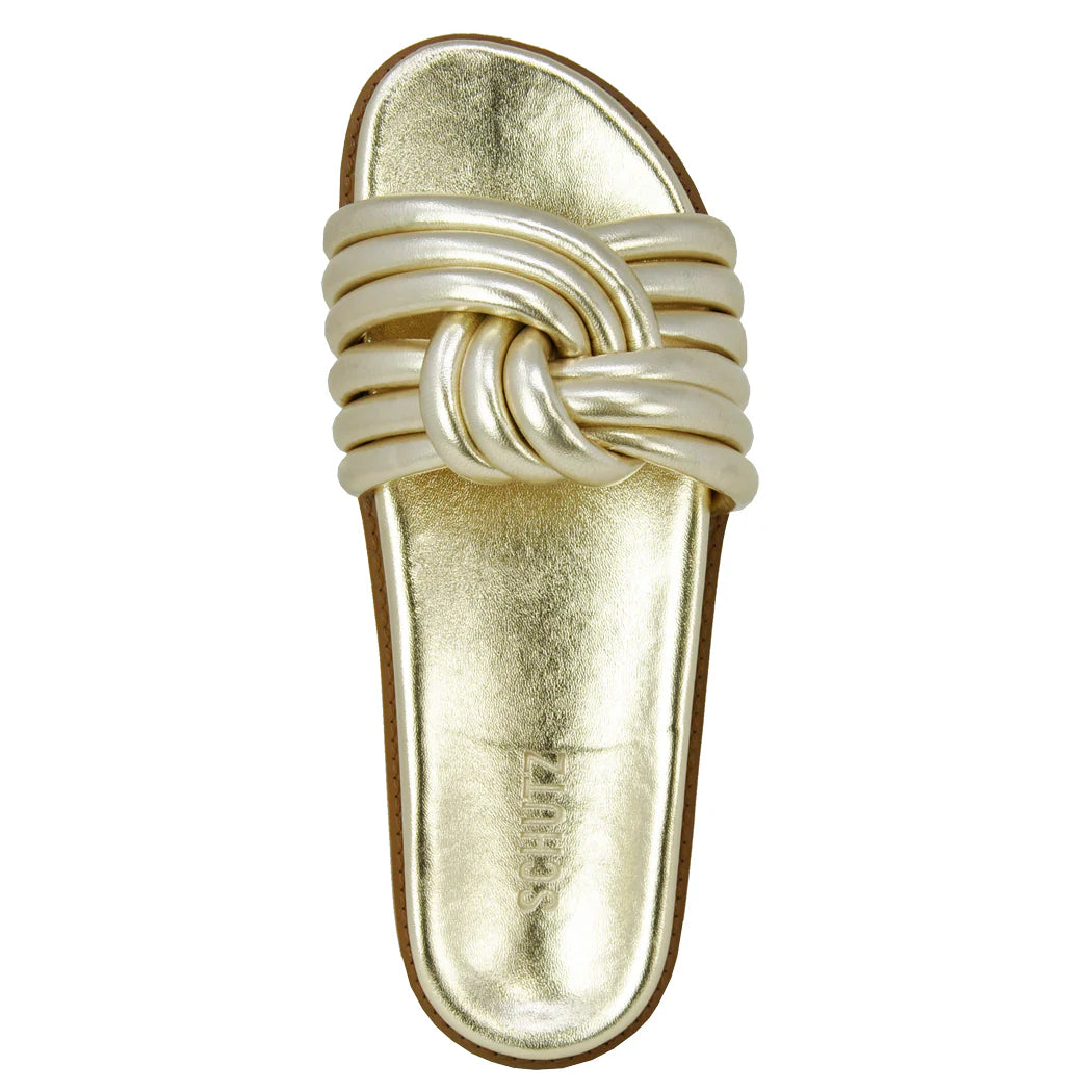 Gold Sandal by Schutz