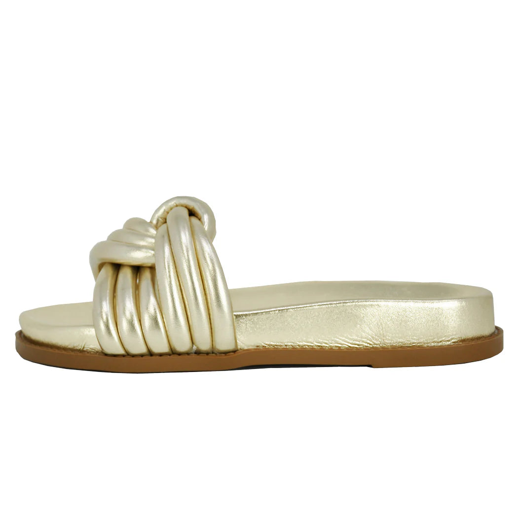 Gold Sandal by Schutz