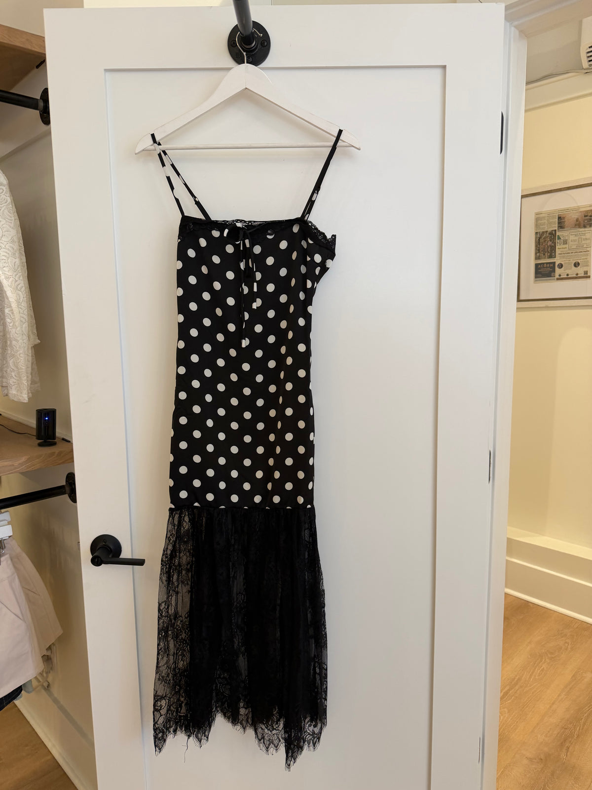 Polka Dot Maxi Dress