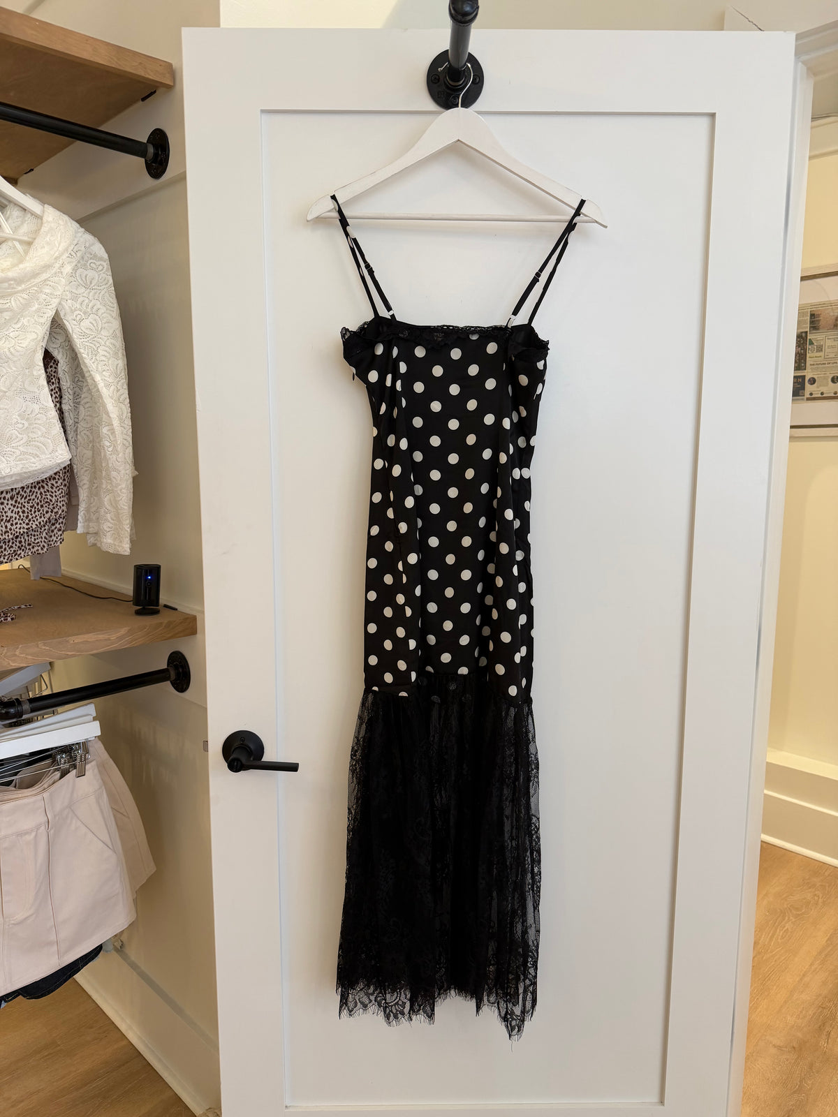 Polka Dot Maxi Dress