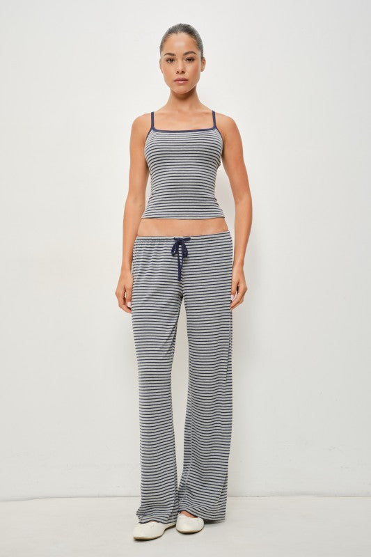 Loungewear Striped Top