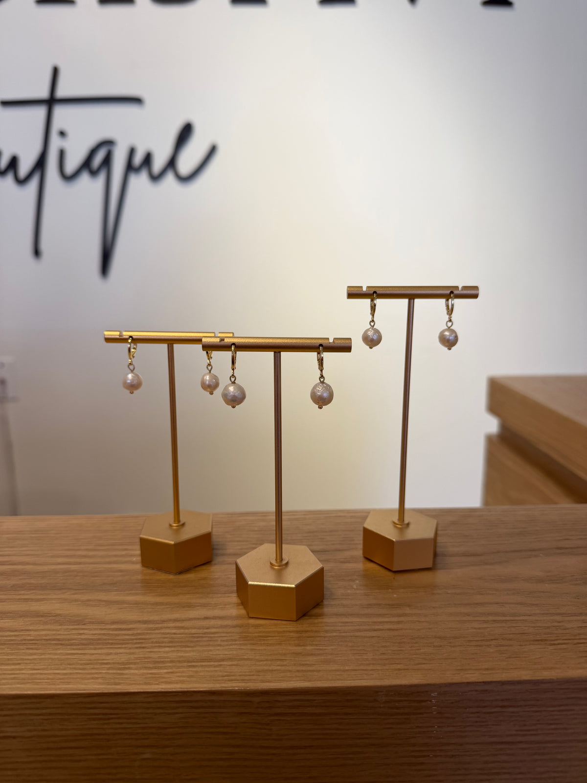 Genuine Akoya Saltwater Pearl Earrings by Kimberly Aman
