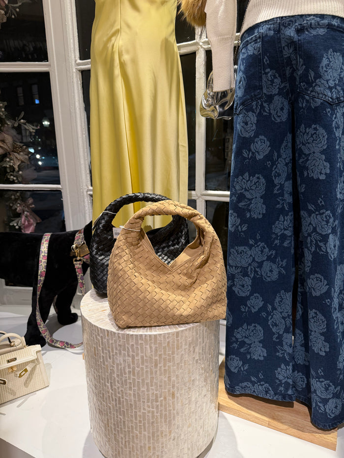 Woven Bag by Billini in Tan or Black